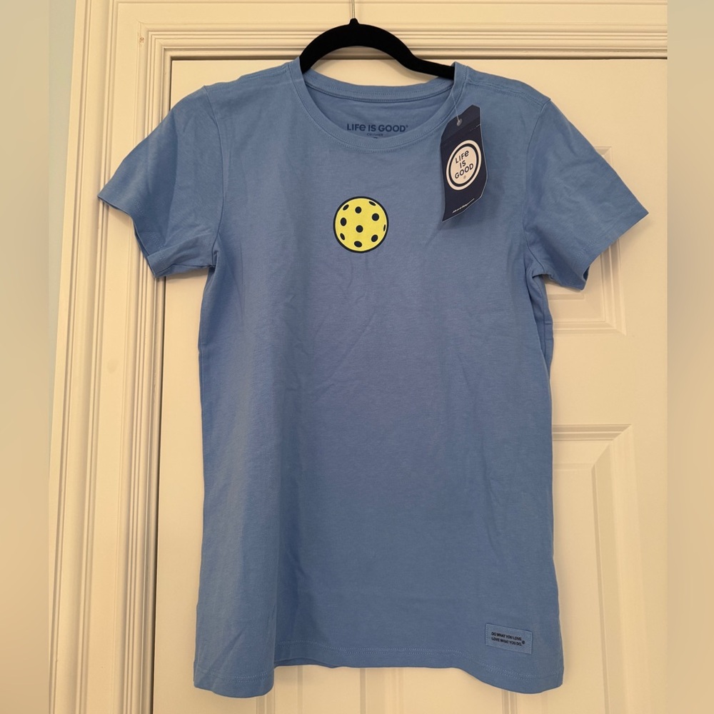 Life is Good Pickleball Shirt